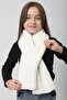 Ecru Soft Textured Plush Children's Neck Collar - 4