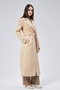 Women Sleeve Button Detail Regular Lined Coat - 7