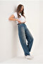 Belt Buckled Baggy Jeans - 3