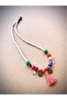 Handmade Pink Tassel Necklace-44Cm - 2
