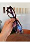 Aventino Brown Cat Eye Small Slanted Tiny Retro Blue Light Protection Glasses Screen Glasses - 5