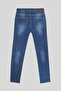 5 Pocket Casual Denim Men's Trousers - 8