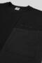 Crew Neck Pocket Detailed Oversize Men's T-Shirt - 6