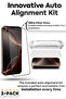 Screen Protector for iPhone 16 - 9H Tempered Glass, HD Clear, 2-Pack - 5