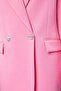 Pink Oversize Woven Blazer Jacket - 6