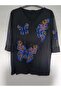 95 % cotton, evening dress style, loose glittering buzzle
