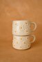Ceramic Handmade Yellow Daisy Patterned Set of 2 Gift Mugs - 2