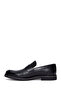 Schwarzes Leder Herren Loafer - Casual, 24WFD6001FT - 2