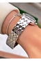 Brand Silver Color Women's Wristwatch - Bracelet - 7