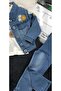 Girl's 3-Piece Jeans Set - 5