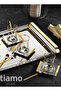 X Large Tea Set Gold 40 Pieces / for 12 People - 3