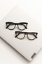 Astro- Blue Light Protection 2-Piece Set Glasses Cat Eye Optically Compatible (Can Change Transparent Glass) 50 Lenses - 3