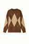 BAKLAVA PATTERNED KNIT SWEATER