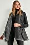 Black Etro Patterned Women's Shawl - 2