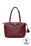 Claret Red Women's Shoulder Bag Us25597 Online Exclusive