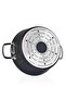 Black Line Granite Deep Pot 24 cm - 8