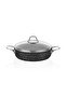 Black Line 26 cm Granite Pot - 5