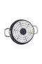 Black Line 26 cm Granite Pot - 8