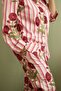 Pink Floral Cotton Pyjama Set - 4