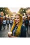 الضفائر الأفريقية والشعر الطويل (الرستا) للرجال/النساء - أصفر