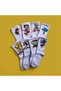 Children's 8-Piece Cartoon Anime Character Cheerful College Tennis Socks - 2
