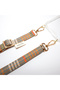 iPhone 15 Pro Orange Plaid Strap Phone Case - 6