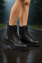 Loraliania Women's Lace-Up Zippered Casual Boots 0012010 Skin - 2