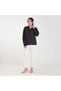 Soft Crepe Ladies Shirt – V-Neck, Tie-Detail and Full Sleeves, Available in 3 Colors - 3