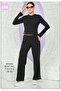 Zipper Detailed Elastic Waist Sitting Cut Trousers Suit