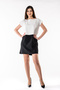 Rochie mini alb-negru