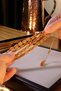 Master Mehmet Aydin's High-End Collectible Old Ottoman Crimped Amber Prayer Beads (Antique Faturan Ambe) - 7