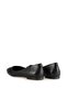 Black Pointed Toe Ballerina Shoes - 3