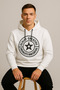 Really Creative Printed White Hooded Sweatshirt – Comfortable, Everyday, and Casual Style - 7