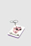 Cat Figured Pop-Up Mirror Bag Charm White - 4