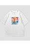 Kanye West Album Printed White Oversize T-Shirt Unisex Cotton Short Sleeve T-Shirt