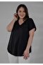 Women's Plus Size V-Neck Pocket Sweatshirt - 4