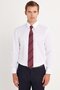 Slim Fit White Non-Iron 100% Cotton Eco-Friendly Ecotex Certified Shirt - 2