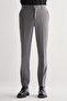 Men's Smoked Side Pocket Textured Slim Fit Trousers 1003255152 - 3