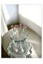 Handmade Glass 6-Person Pink Top Model Teaspoon Set - 4