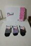 Pamela Short Socks 3 Pieces Cotton Perfumed Durable Quality Beautiful Stylish - 2