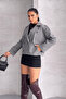 Melton Bomber Mont - Gray - 5