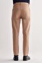 Beige Casual Slim Fit 5-Pocket Straight-Leg Trousers 1003255321 - 5