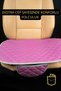 Ergonomic, Orthopedic, Faux Leather Quilted Luxury Lacasa Car Seat Cover-Cushion (Set of 3) - 6