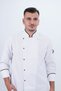 Buttoned Piping Chef Shirt Cook Uniform Chef Cook Uniform - 5