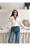 Women's Zippered Finger-Detail Blouse