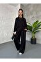 Women's Cape Batwing Sleeve Blouse Modal Tracksuit Set - 4