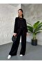 Women's Cape Batwing Sleeve Blouse Modal Tracksuit Set - 2