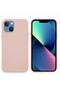 Protective Case Compatible with Apple iPhone 13 Pro Max Liquid Silicone Pink - 6