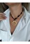 Sea Shell Oyster Leopard Pattern Bandana Necklace Kerchief Necklace Women's Necklace - 5