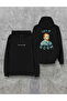 Vincent Van Gogh Printed Black Hooded Hoodie Sweatshirt Hoodie